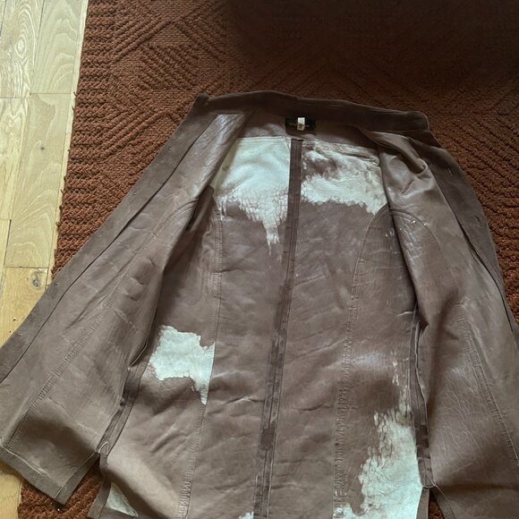 Jaan J women's jacket, suede/leather women's jacket, small women's jacket - Picture 4 of 4